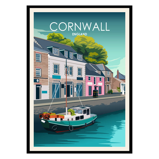 Cornwall England Poster