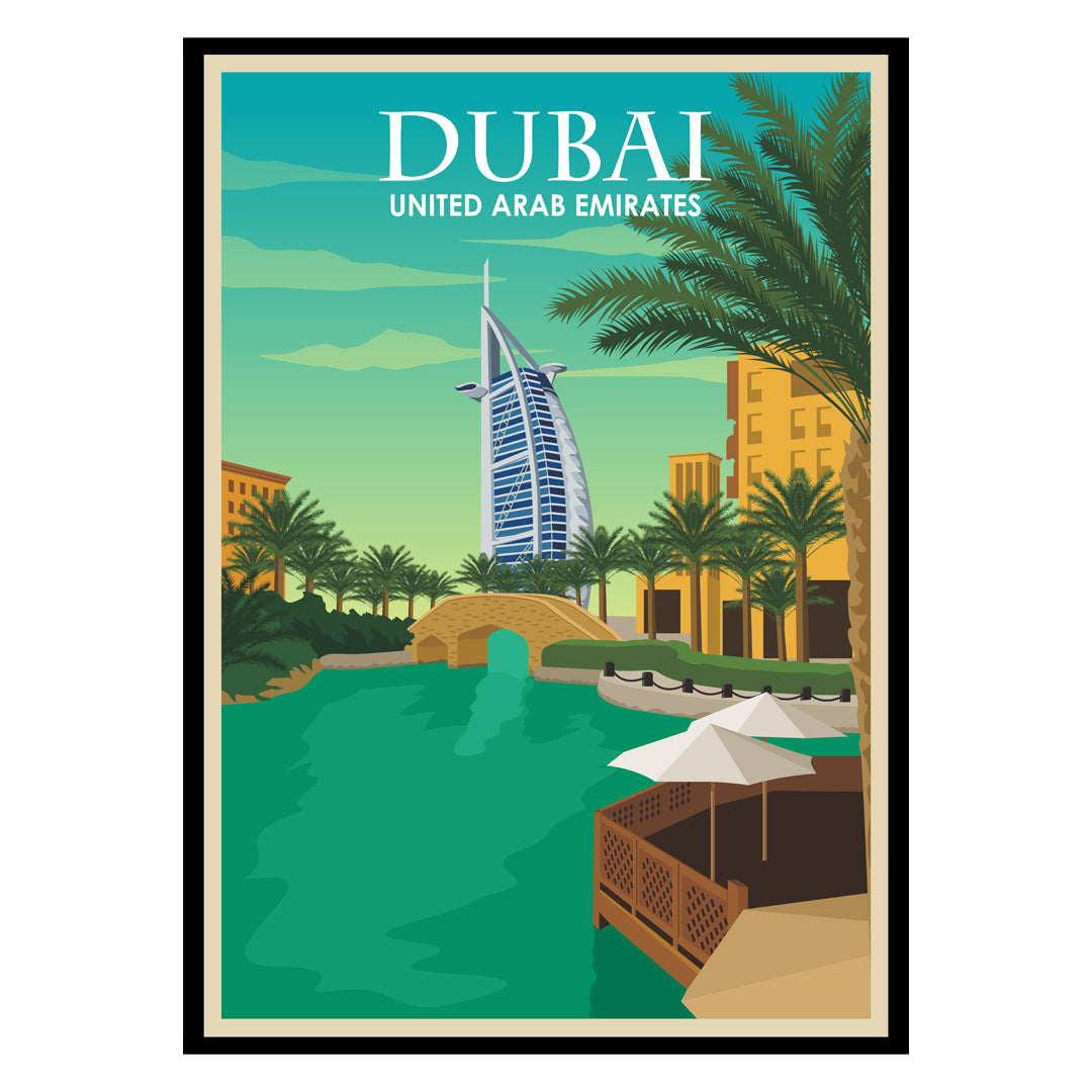 Dubai Poster – Places of Art