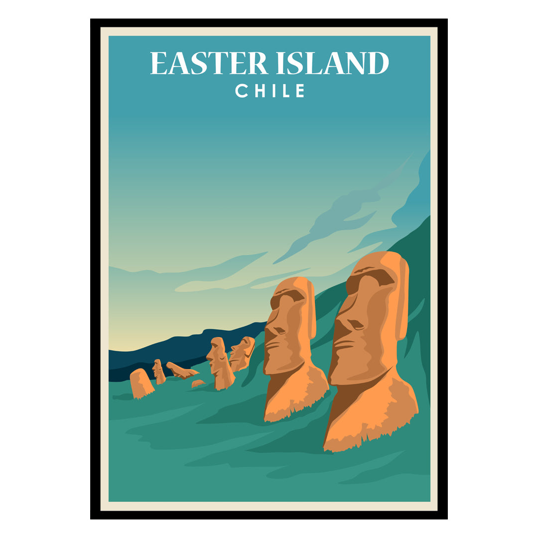 Easter Island Poster