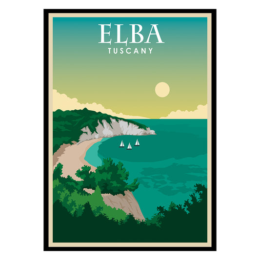 Elba Tuscany Italy Poster