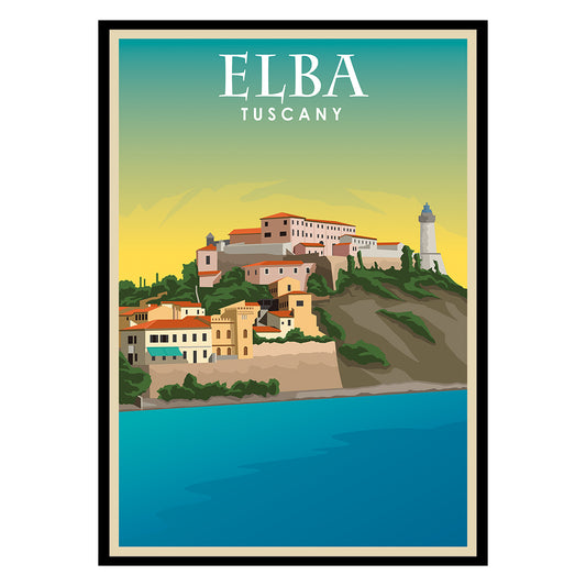 Elba No2 Tuscany Italy Poster