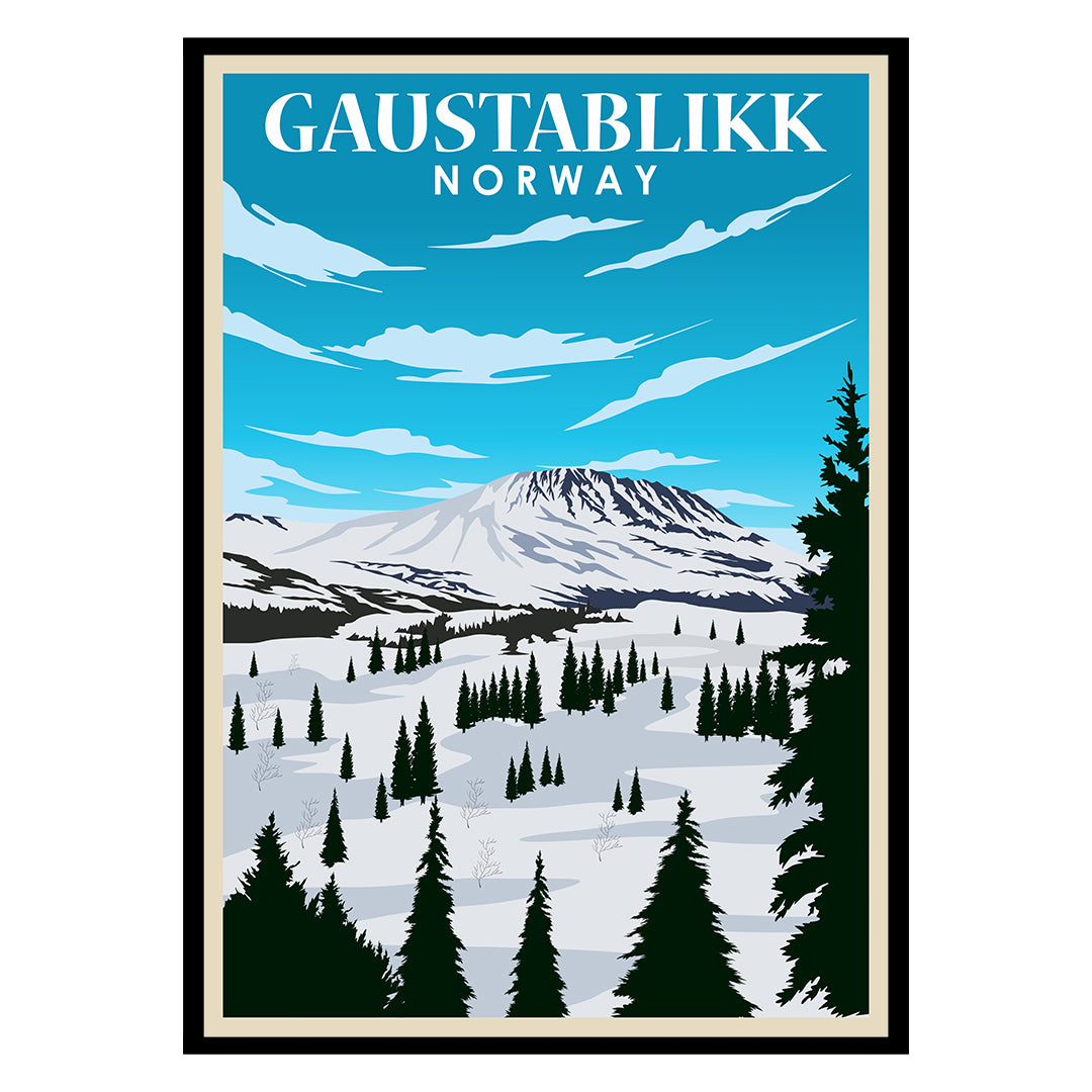 Gaustablikk Poster