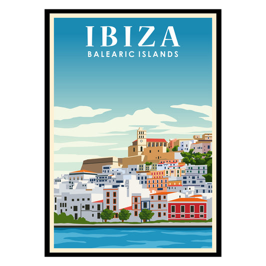 Ibiza Spain Poster