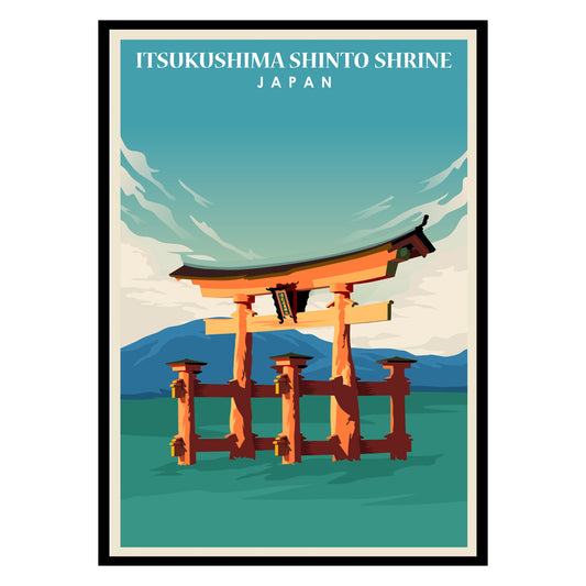 Itsukushima Shrine Poster