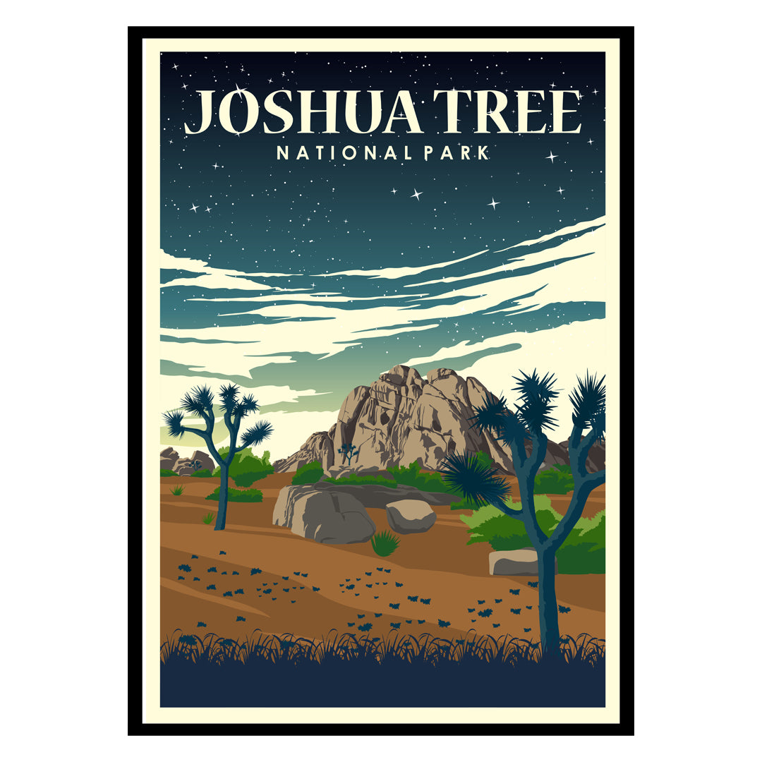 Joshua Tree National Park US Poster