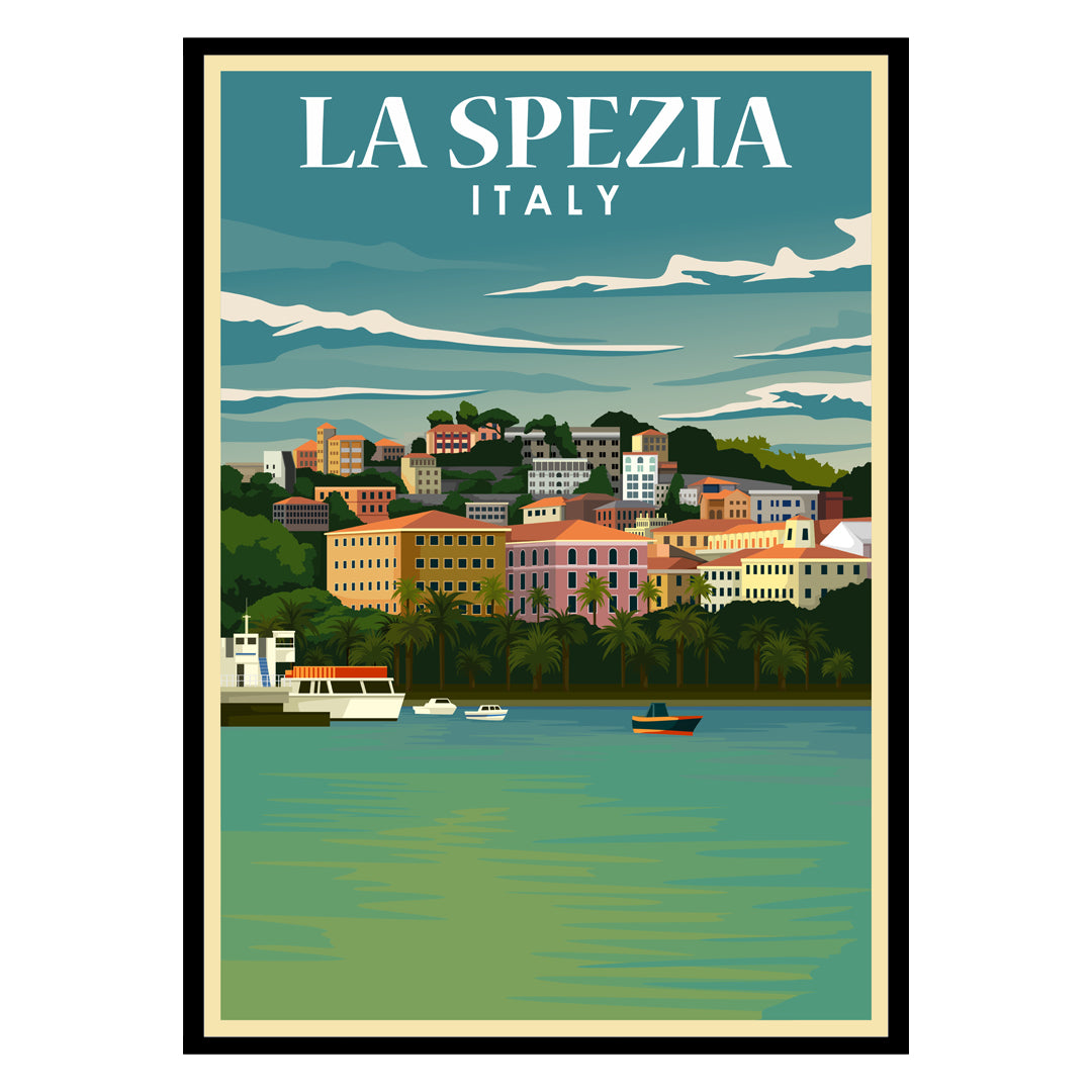 La Spezia Liguria Italy Poster