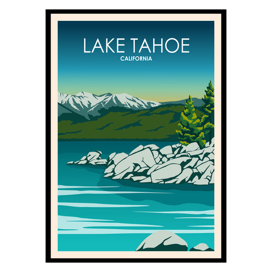 Lake Tahoe US Poster