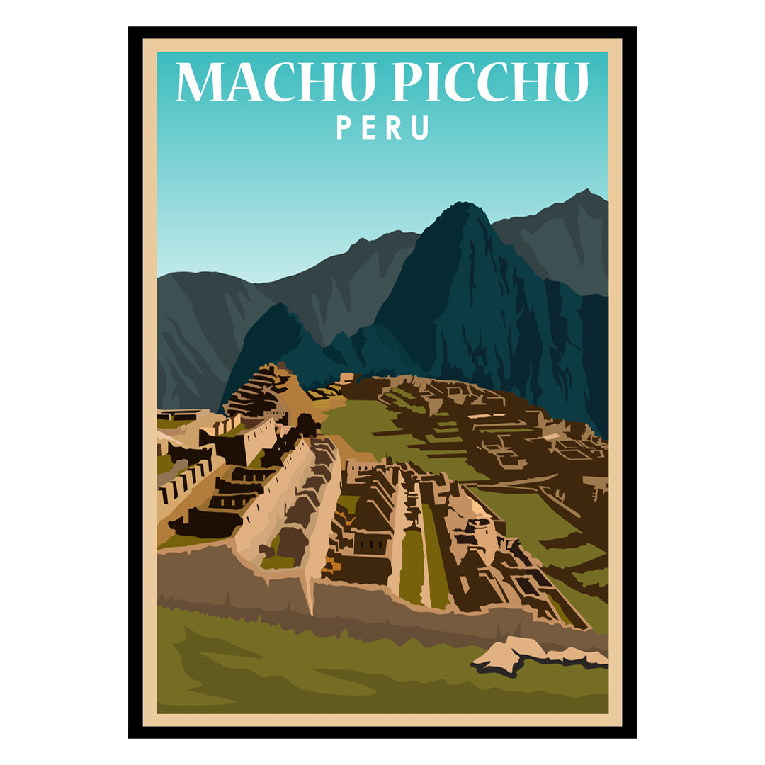 Machu Picchu No2 Poster