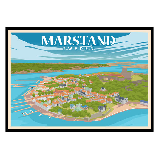 Marstrand No2 Sweden Poster