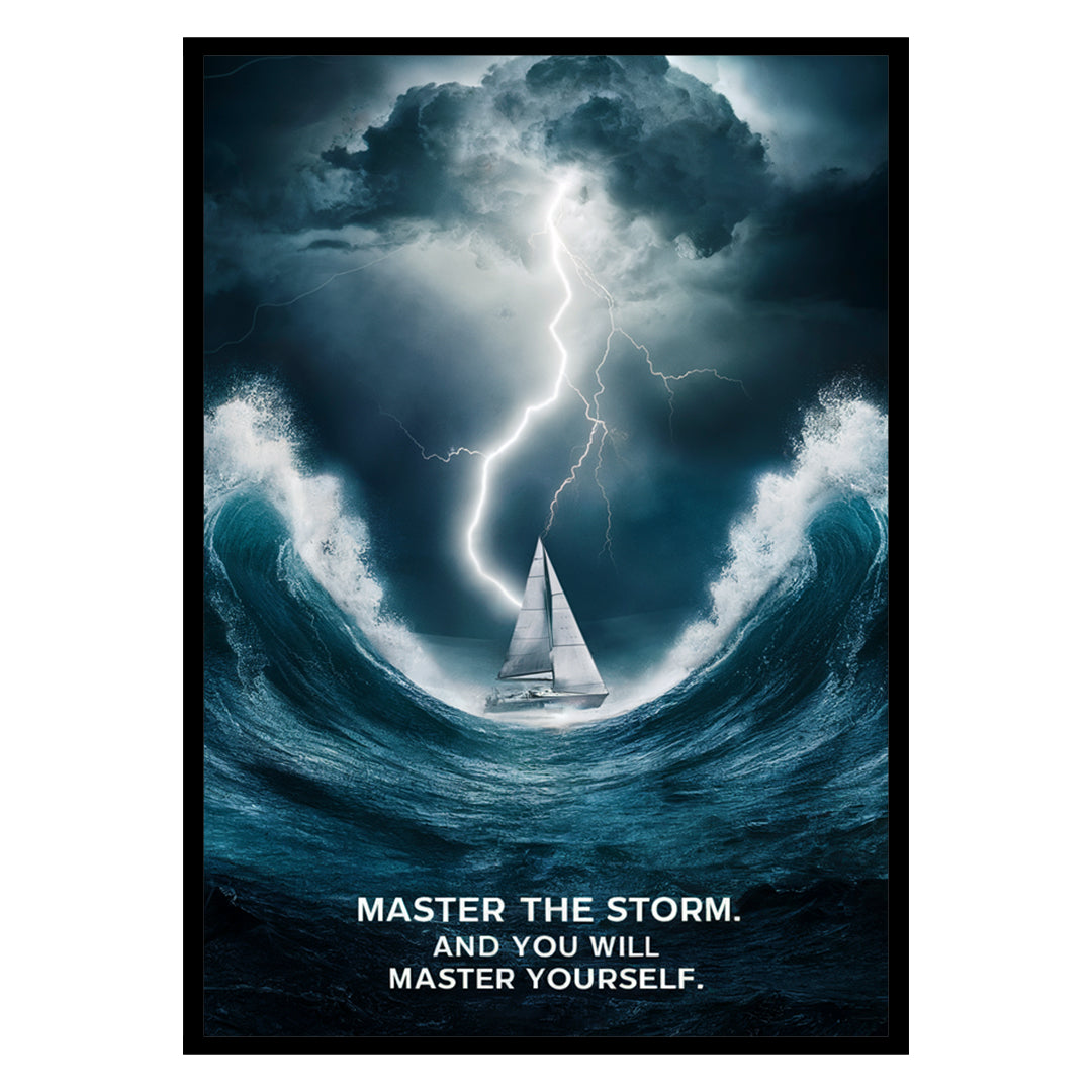 Master the Storm Poster