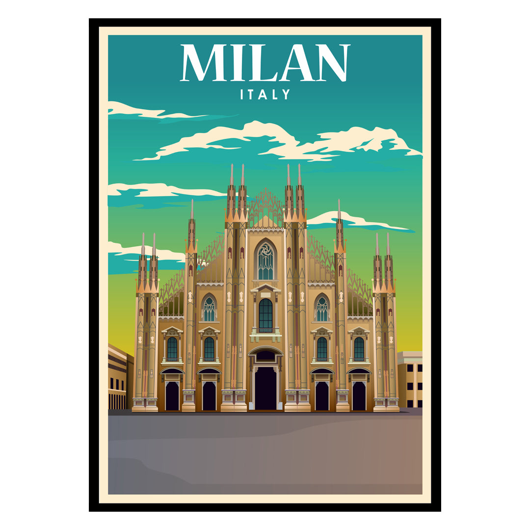 Milan Poster