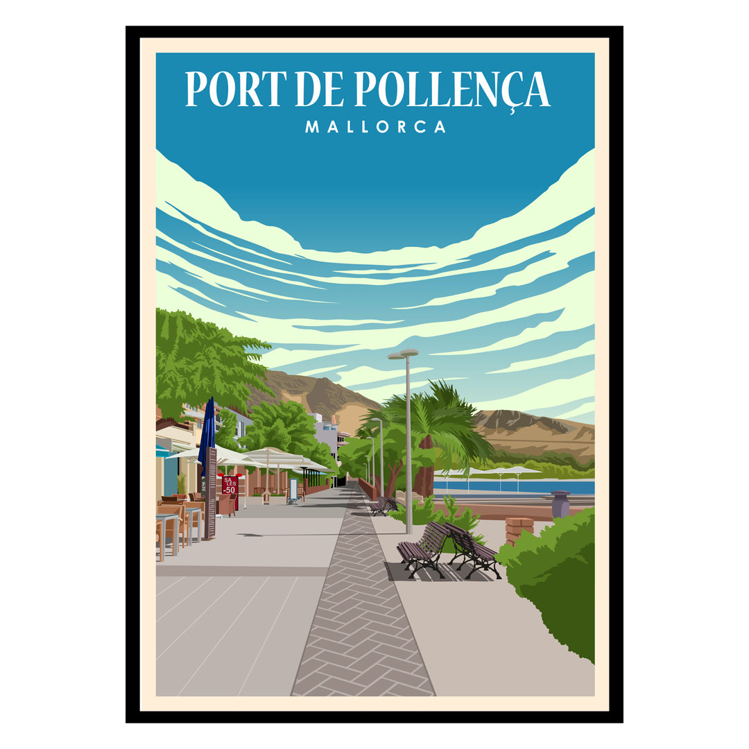 Port de Pollenca Mallorca Poster