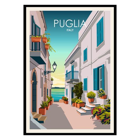 Puglia Italy Poster