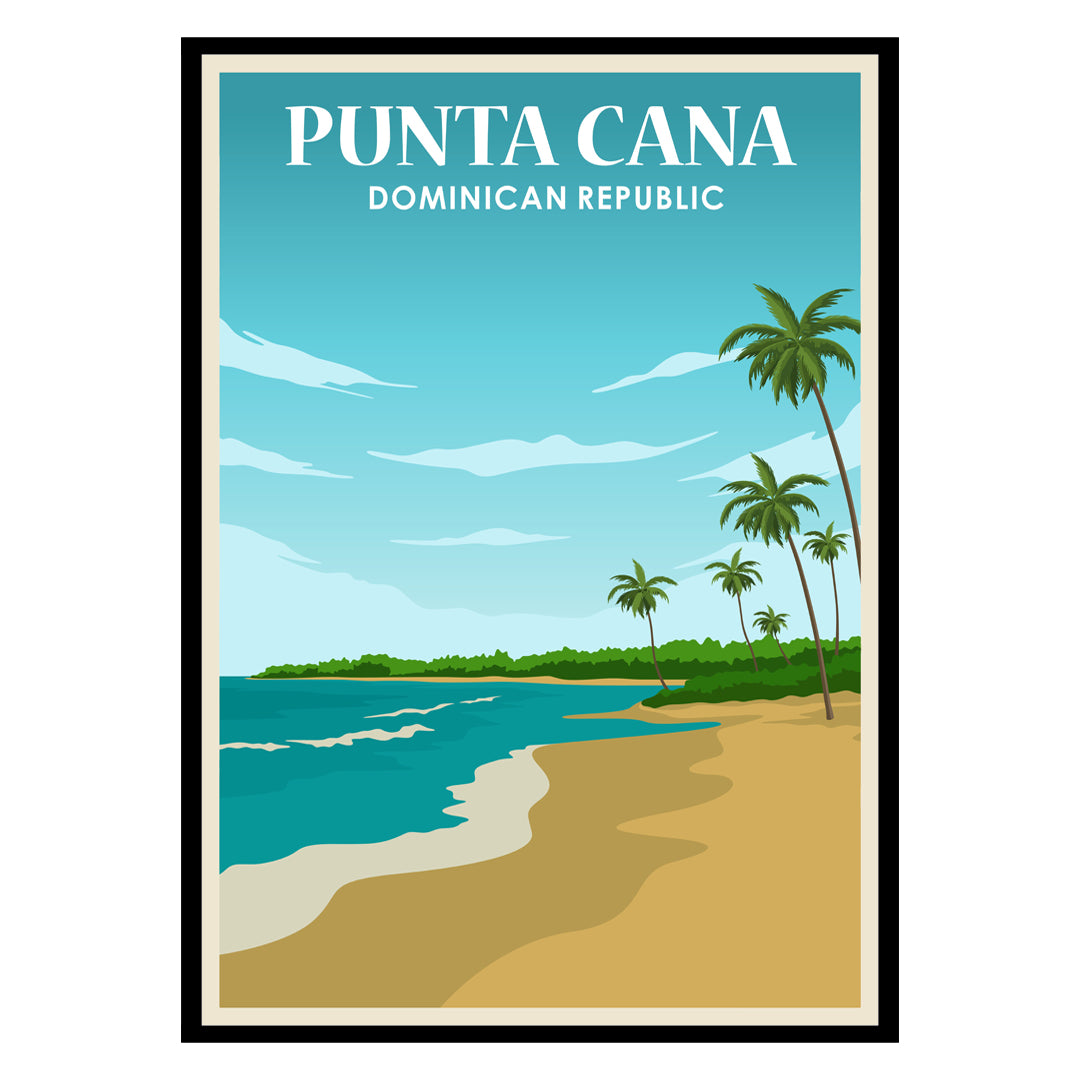 Punta Cana Dominican Republic Poster