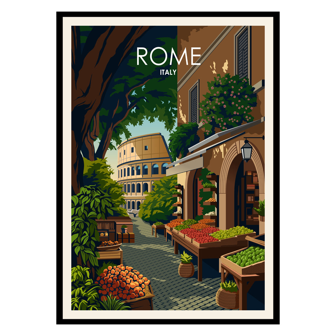 Rome Italy Poster