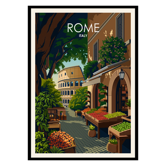 Rome Italy Poster