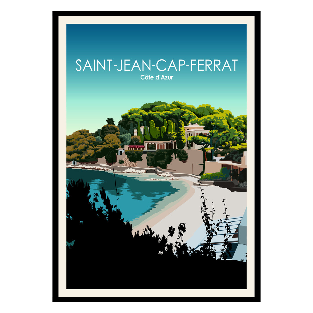 Saint-Jean-Cap-Ferrat Poster