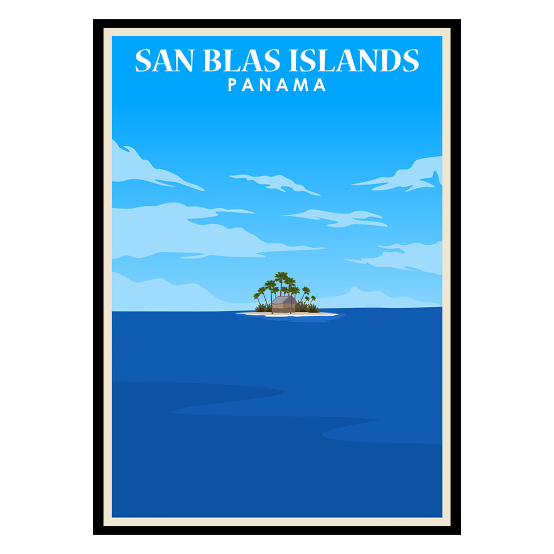 San Blas Islands Poster