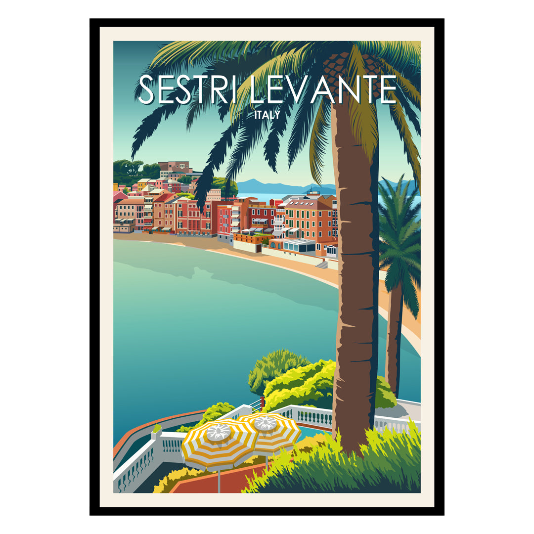 Sestri Levante Italy Poster