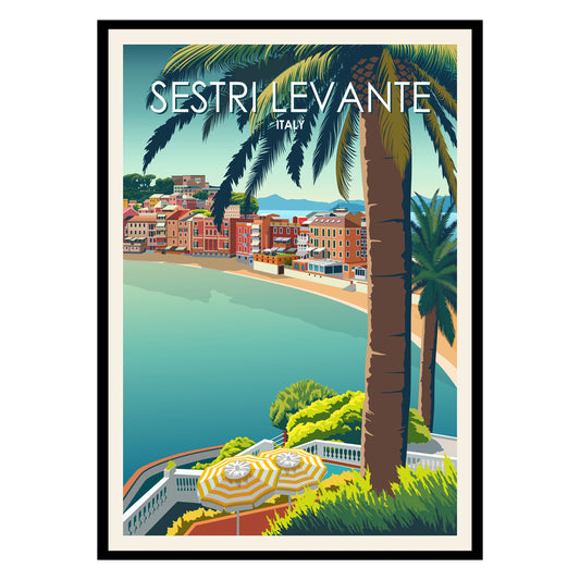 Sestri Levante Italy Poster