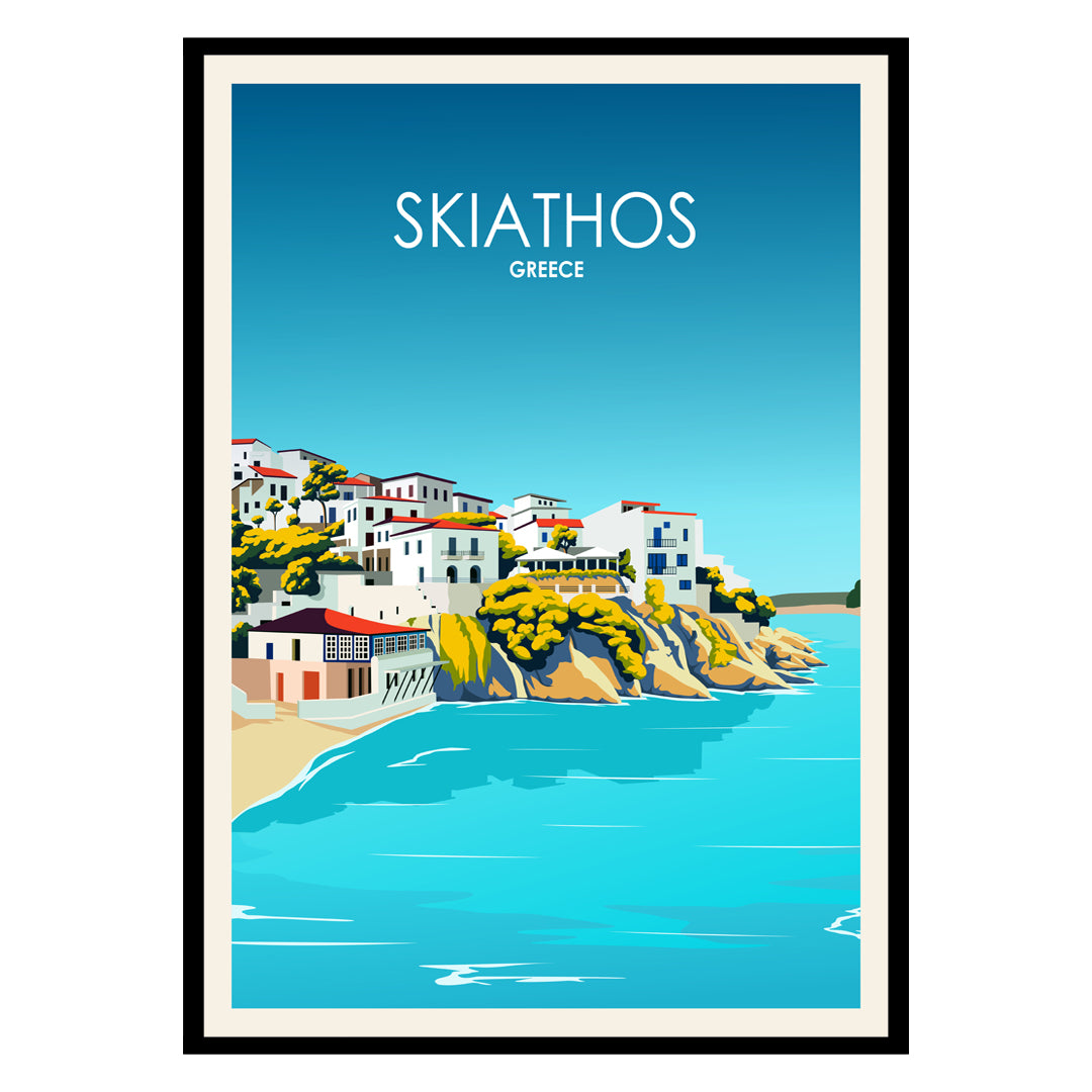 Skiathos Greece Poster