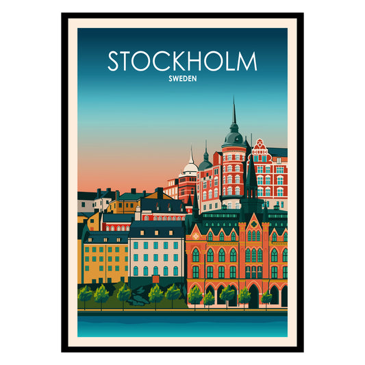 Stockholm Sweden Poster