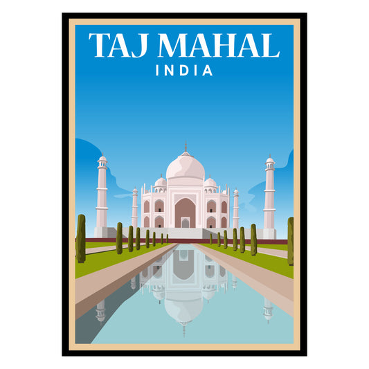 Taj Mahal Poster