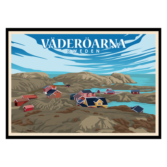 Väderöarna Sweden Poster