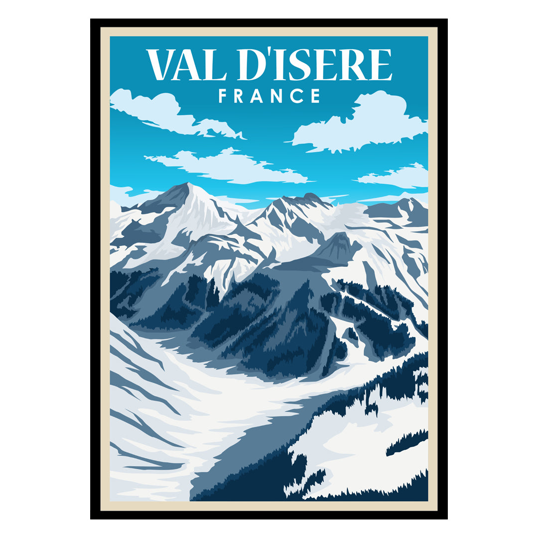 Val d'Isère Poster